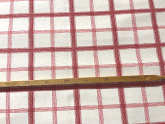 Rot-weiß Karo, kariert, Breite 280 cm, Pflegeleichtes Mischgewebe Rot-weiß Karo, kariert, Breite 280 cm, Pflegeleichtes Mischgewebe