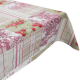 Tischdecke Toile de Jouy rot Patch, 200x140cm