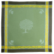 4 Servietten Provence Jacquard gr�n Oliven Baumwolle