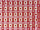 Doubleface Jacquard mit Herzen, Karo, rot, Breite 140 cm