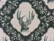 Doubleface-Jacquard mit Hirsch, Grn, Breite 140 cm