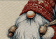 Gobelin-Panel, Happy Santa (2). Gre 47x47 cm