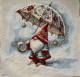 Gobelin-Panel, Happy Santa (4). Gre 47x47 cm