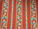 Baumwollstoff Menton Orange mit Zitronen, Bord�re, Breite 160 cm