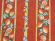 Baumwollstoff Menton Orange mit Zitronen, Bord�re, Breite 160 cm