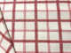 Rot-wei Karo, kariert, Breite 280 cm, Pflegeleichtes Mischgewebe