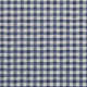 Blau-wei Karo, kariert, Breite 140 cm, Pflegeleichtes Mischgewebe