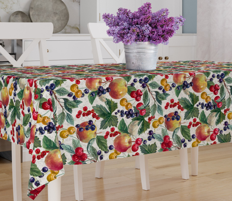 Traumhafter Dekostoff mit Sommerfrüchten, Obst, 140cm Breite | eBay
