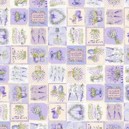 Provencestoff, Lavande, Breite 140 cm, Lavendel